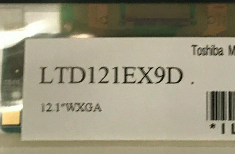 DELL LATITUDE X1 OEM 12.1" WXGA PANTALLA LCD BRILLANTE, LTD121EX9D, G6742 Foto 3 de 4