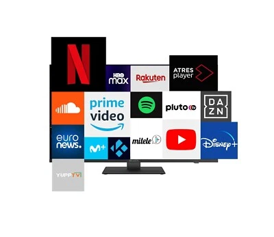 Blugy Smart TV 32" LED FHD 12V 1920x1080 Pixel, Wohnmobil, Camping