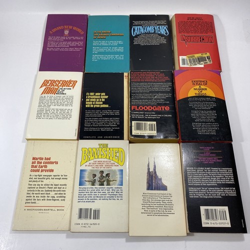 Huge Sci-Fi/Fantasy Book Lot 17 Vintage Paperback Free Shipping - Picture 6 of 8