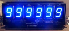 6-Digit DIY Display Kit for Bally/Stern Pinballs - Wolffpac - Blue digits