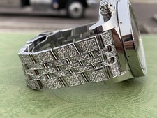 Breitling Super Avenger Chronograph A13370 9+ CT Diamonds Watch 5