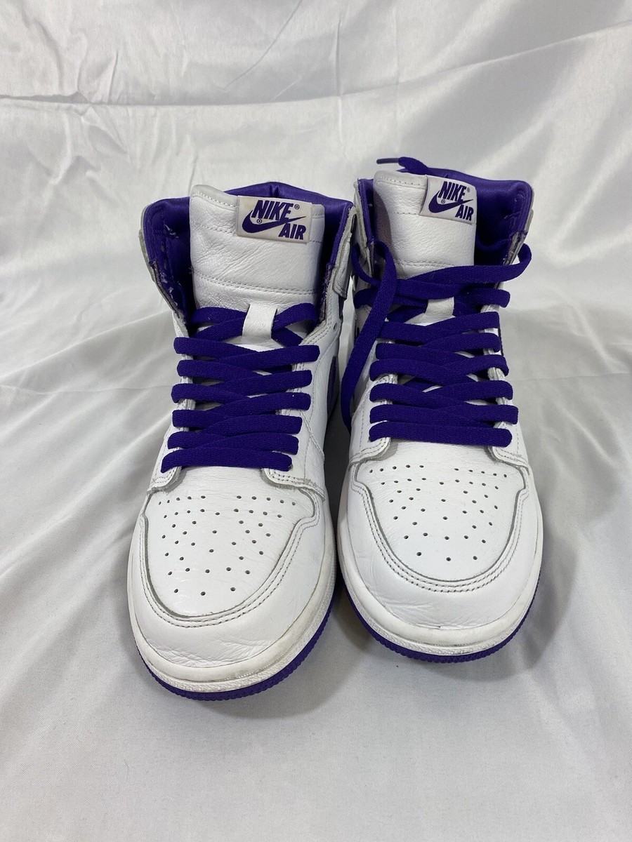 Nike Air Jordan 1 Retro High Metallic Purple CD0461-151 Women's 9