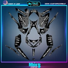 Yamaha Raptor 700 700R graphics kit 2013 2014 2017 to 2025 decals stickers atv