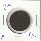 Photo of a 1876 Canada Large Cent from an eBay listing that sold on Jul 17, 2026