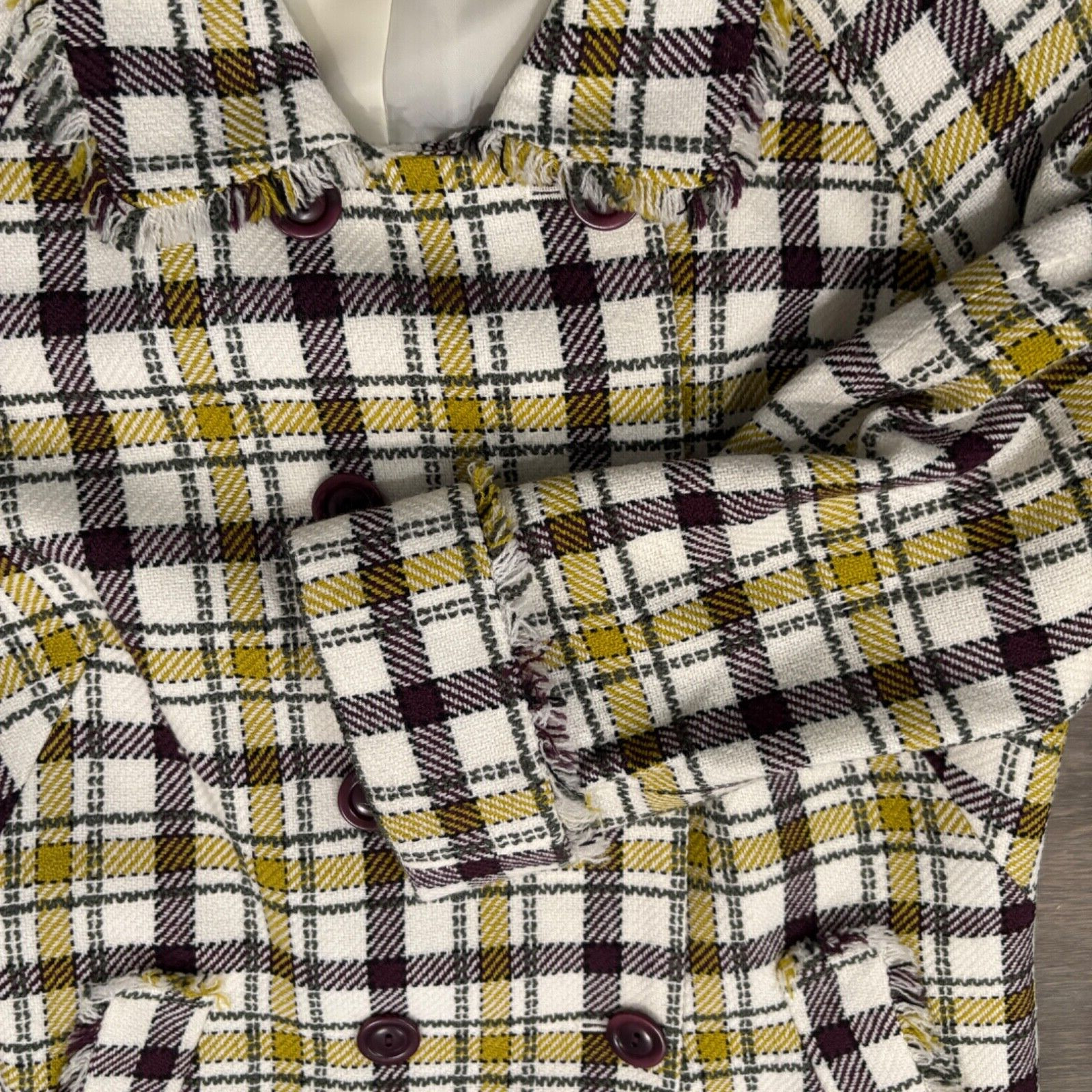 PENDLETON WOMENS BLAZER - PLAID DOUBLE-BREASTED F… - image 7