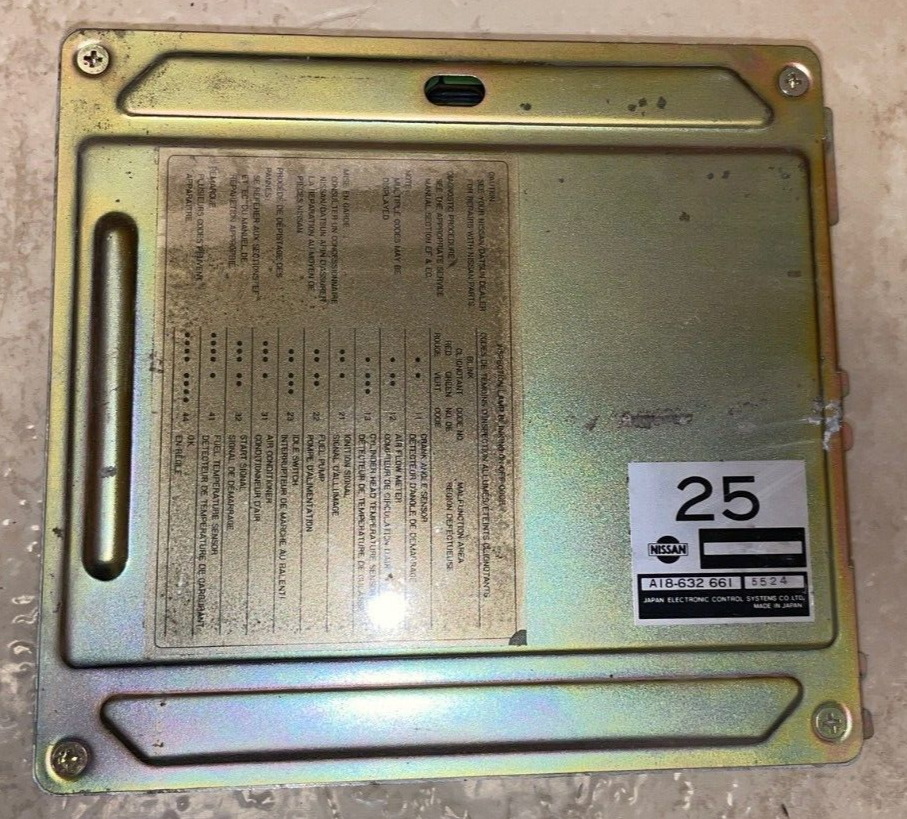 1985 85 Nissan 300ZX N/A Auto Engine Computer ECU ECM PCM OEM Part