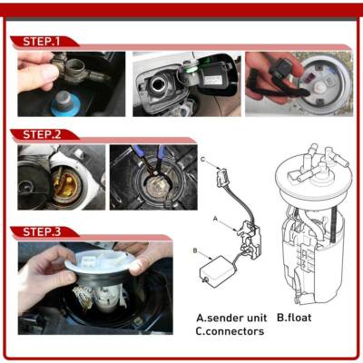 Fuel Pump Assembly For 2005-2007 Dodge Caravan, Grand Caravan, Chrysler Town & Country (GAM940)
