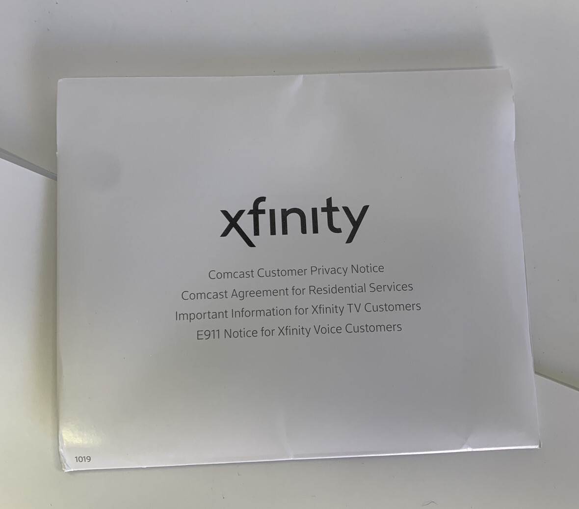 New !! Xfinity Comcast Self Install Coax Cable! voice 70616
