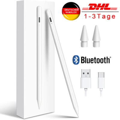 Bluetooth Stylus Stift/Pencil Pen für 2018-2024 Apple iPad 6/7/8/9/10 Generation