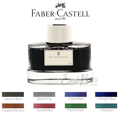 Graf Von Faber Castell Ink Bottle 75ml - Select Colours