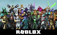 ROBLOX COOL CHARACTERS GAME GAMING ONLINE 30X20 Inch Canvas Framed WALL ART UK