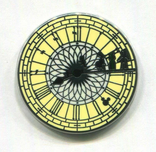 Disney Pins Peter Pan Big Ben Clock Hidden Mickey COMPLETER Pin - Image 2 of 2