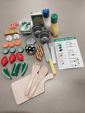 Children Toy Salad Play Set 38 Pieces ENCOURAGE HEALTHY EATING