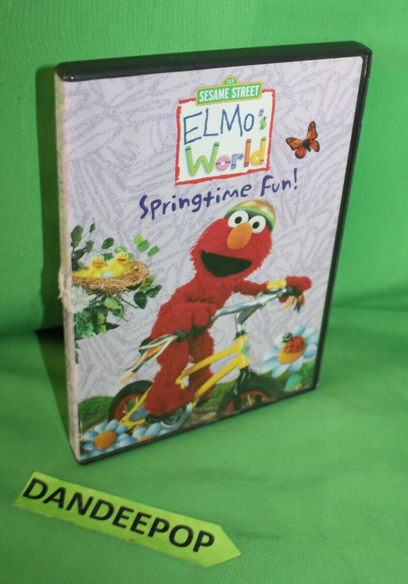 Sesame Street Elmo's World Springtime Fun DVD Movie 74645418193| eBay