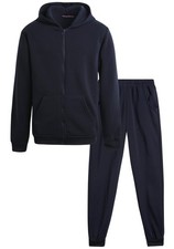 Boys Sweatsuit Set - 2 Piece Cozy Soft Fleece Zip Up Hoodies and Athletic Jog...