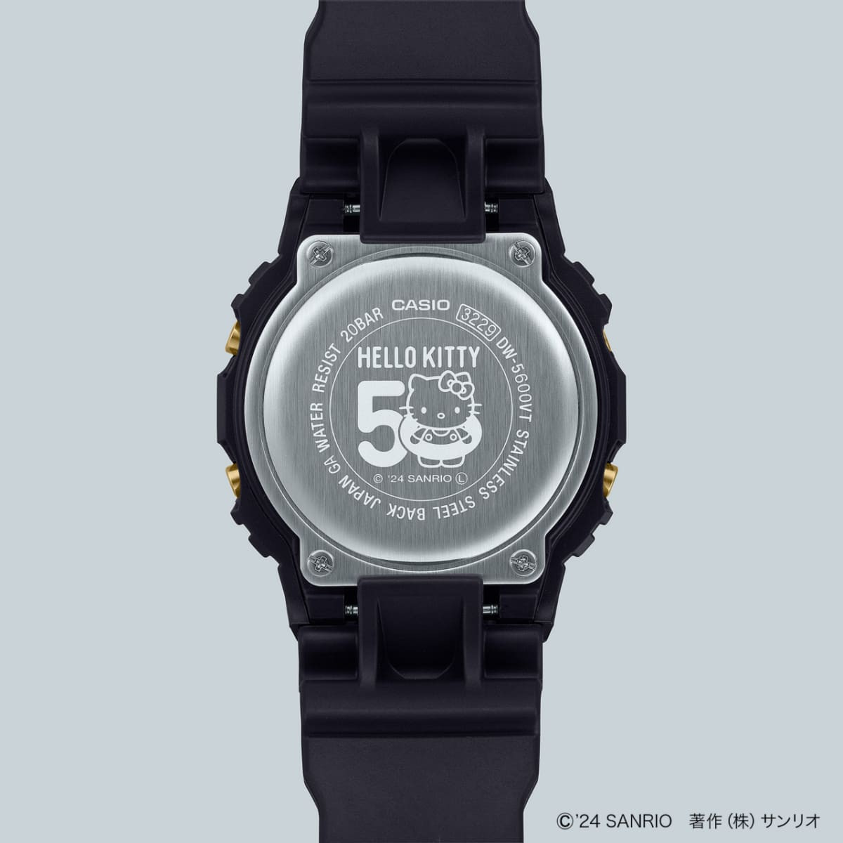 CASIO G-SHOCK x HELLO KITTY デジタル腕時計