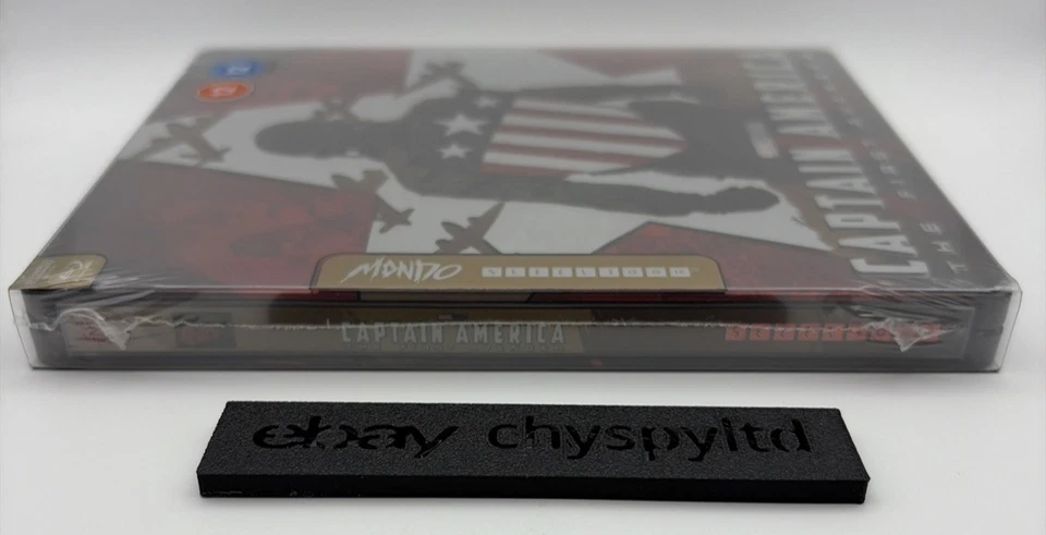 Marvel Captain America The First Avenger 4K Blu Ray Mondo Limited New & Sealed - Image 3 of 4