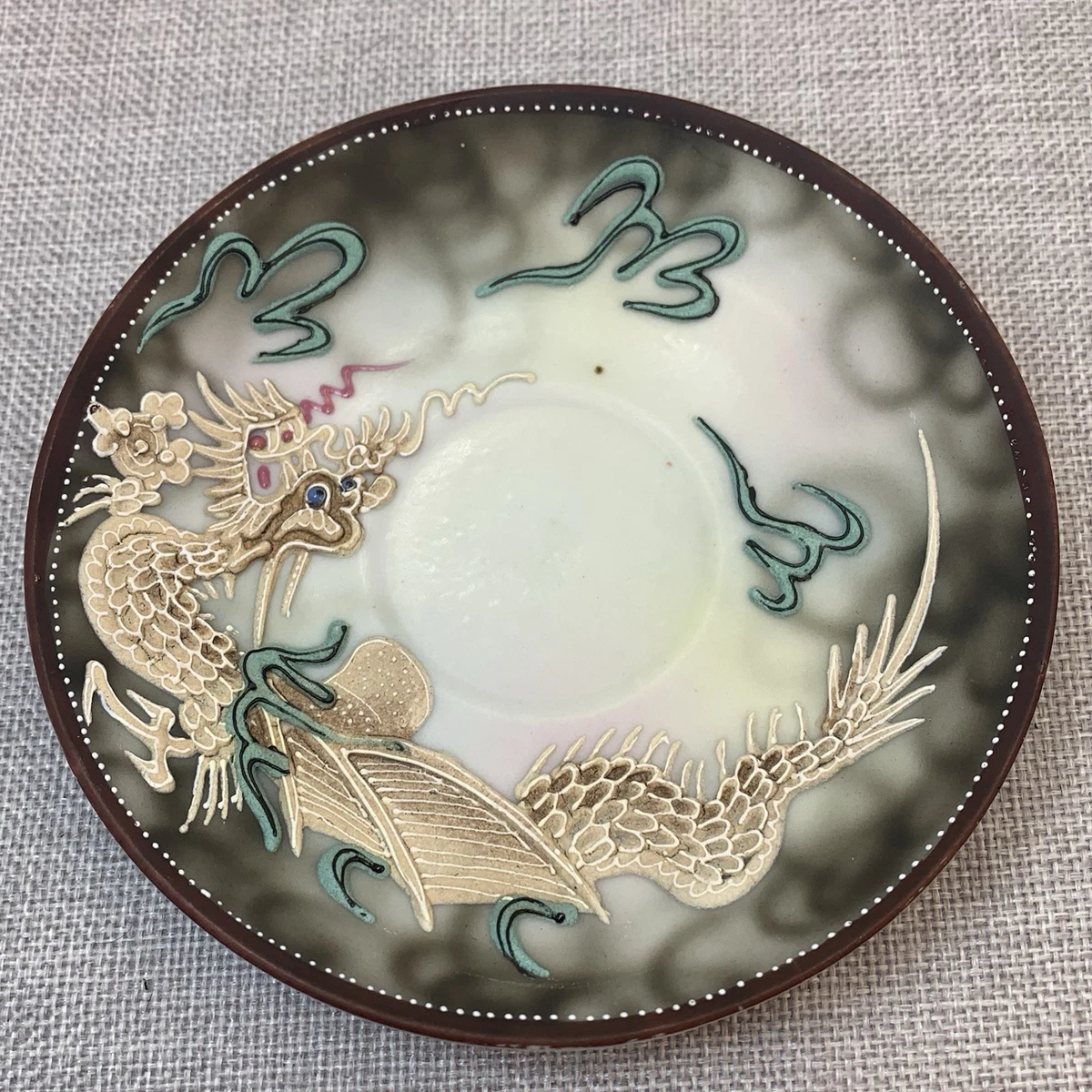 Dragonware In Antique Ceramic & Porcelain Cups & Saucers for sale