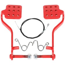 Go Kart Pedals with 71" Throttle Cable Kit for Go Cart Brake Pedal Predator 2...