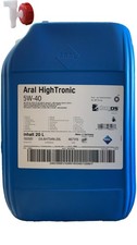 ARAL High Tronic 5W 40 Motoröl VW 505.01 MB 229.51 20 Liter ARAL High Tronic 5W 40 Motoröl VW 505.01 MB 229.51 20 Liter