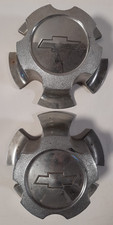 1971-81 Chevy Metal Rally Wheel Caps For Nova Camero Chevelle 3984554 Lot Of 2