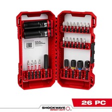 Milwaukee Shockwave Impact Duty Drive And Fasten Set 26Pc
