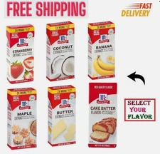 McCormick Extract with Other Natural Flavors, 2 fl oz, Select Flavor.