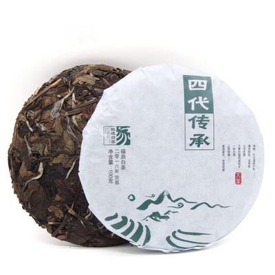 2016yr Shou Mei Aged White Tea Cake-Fuding Chuan Cheng White Tea Cake - 100g/