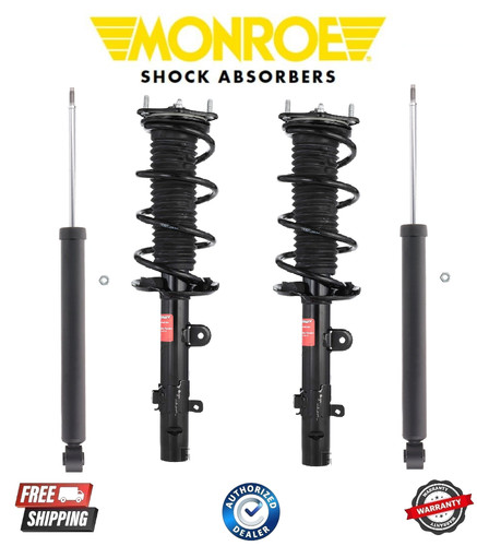 Monroe Front Struts & Coil Springs Rear Shocks Set for 2017-2022 Honda CR-V