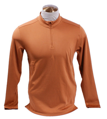 Under Armour Men's S Brown UA Motion  1/4 Zip Long Sleeve Shirt