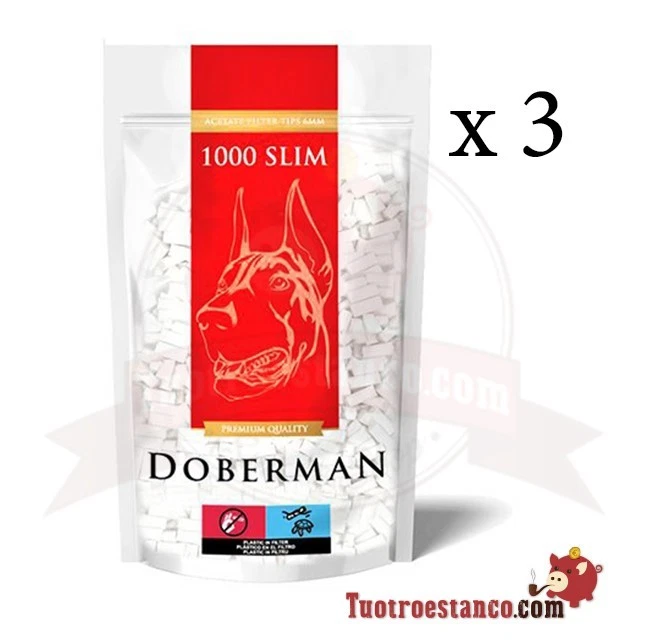 3.000 Cartine OCB Orange Arancione 70 mm + 3.000 FILTRI Doberman 6 x 15mm - Imagen 2 de 4