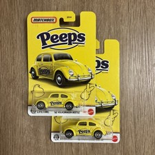 2026 Matchbox Peeps  62 Volkswagen Beetle You Get 2 Cars Free Shipping