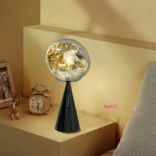 Nordic Lava Floor Lamp Acrylic Melt Table Desk Lights Led Standing Sofa Light - Image 3 of 4