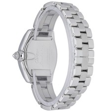 Cartier Roadster W62016V3 2675 with 31 x 37mm Steel case and Silver dial. Exc... 5