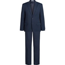 Calvin Klein Boys' 2 piece Formal Suit Set, Size 14 husky