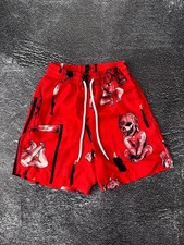 Seltene Drop Dead Monster Devil Kinder Badeshorts Größe S