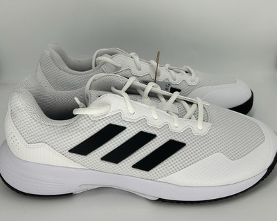 New Adidas Gamecourt 2.0 M Size 10 Men's Tennis Shoes White/Black Style  GW2991 | eBay