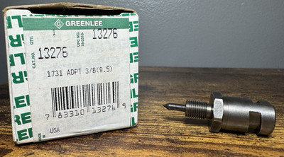 Greenlee 13276 3/8'' Adaptor for 1731 - Made in the U.S.A.