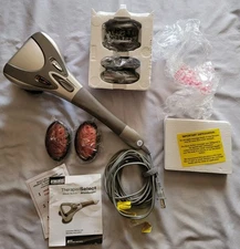 Homedics Therapist Select Wave Action Heat Back Massager WV-100H Tested Complete