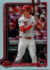 2025 Topps Chrome Update - Tyler Callihan #USC156 Refractor (RC) - Reds 