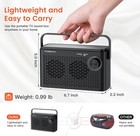 Tosima TV-8000 Wireless TV Speakers- Voice Highlighting TV Speakers 4 Hard of h — photo 3