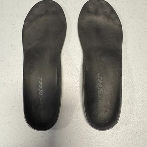 Superfeet Insoles Mens Sz 5.5–7 (W 6.5–8) Untrimmed Retail Return Black Size B