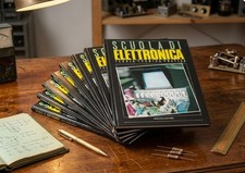 SCUOLA DI ELETTRONICA 10 VOLUMI a COLORI • PERUZZO Editore 1989 •