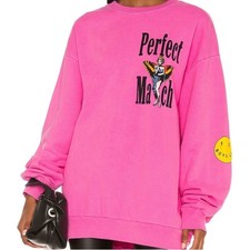 Boys Lie Perfect Match Sweatshirt Womens One Size Pink Good Graphic Crewneck