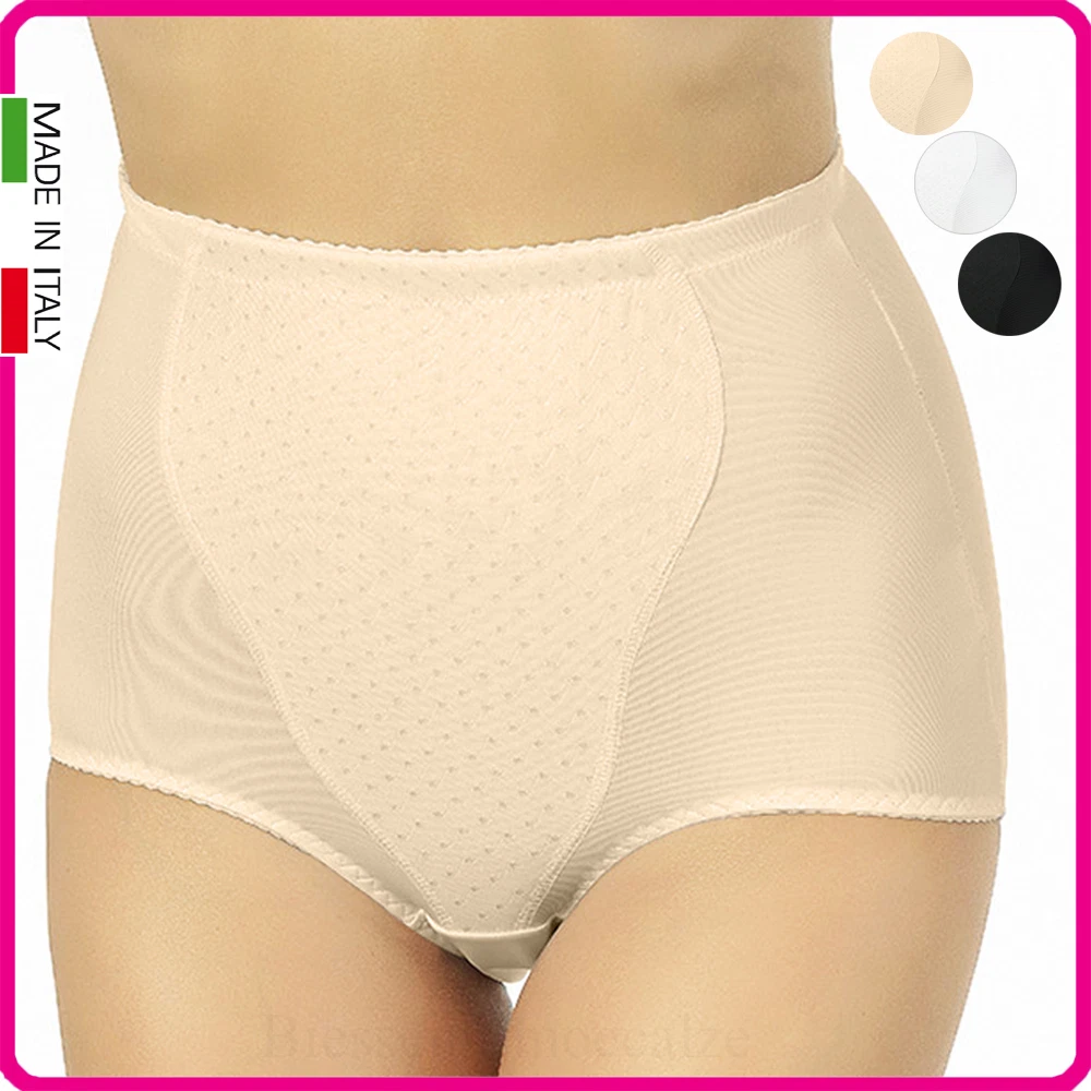 PLAYTEX guaina contenitiva vita alta sottoseno PURE CONTROL 4261 NERO taglio vivo girogamba