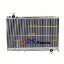 Aluminum Radiator For 1995-2000 Lexus Ls400 Ucf20 1uz-fe 4.0l V8 At Aluminum Radiator For 1995-2000 Lexus Ls400 Ucf20 1uz-fe 4.0l V8 At