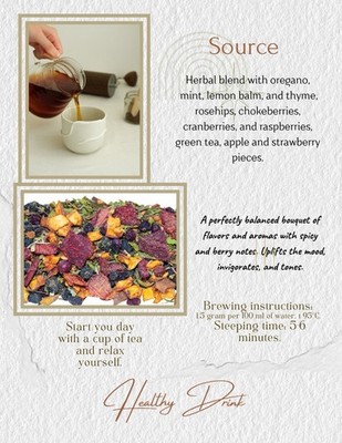 Source, Herbal blend  