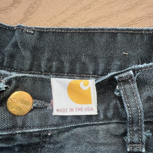 Vintage Carhartt Men's Double Knee Pants Amazing Perfect Sun Faded 32x30 by Carhartt, $140 - Photo 2