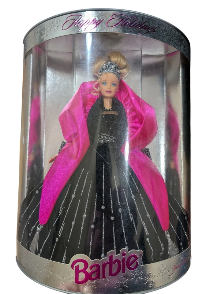✨1998 Happy Holiday Barbie Special Edition NEW NRFB RARE Error Misprint on Box - Image 4 of 4