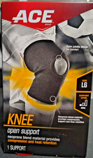 ACE 3M KNEE OPEN SUPPORT LG NIB